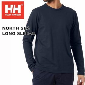 ヘリーハンセン ロングTシャツ ロンt メンズ トップス 人気 おしゃれ かっこいい 30代 40代 50代 登山 通販 ネイビー